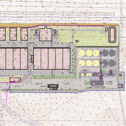 Комплекс по хранению и переработке зерна