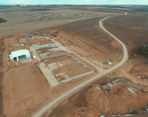 Комплекс по хранению и переработке зерна