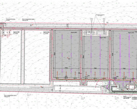 Открытая площадка накоплениия ТКО